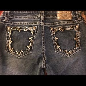Miss Me size 34x33 signature boot cut jeans